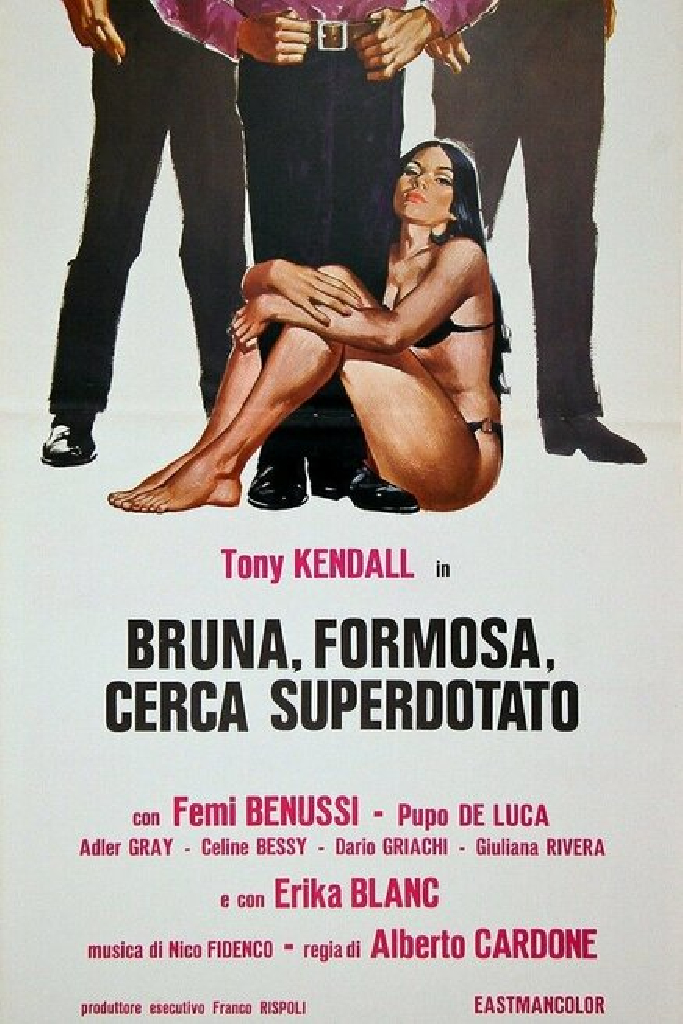 Bruna, formosa, cerca superdotato