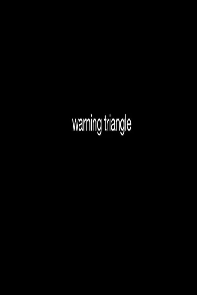 Warning Triangle