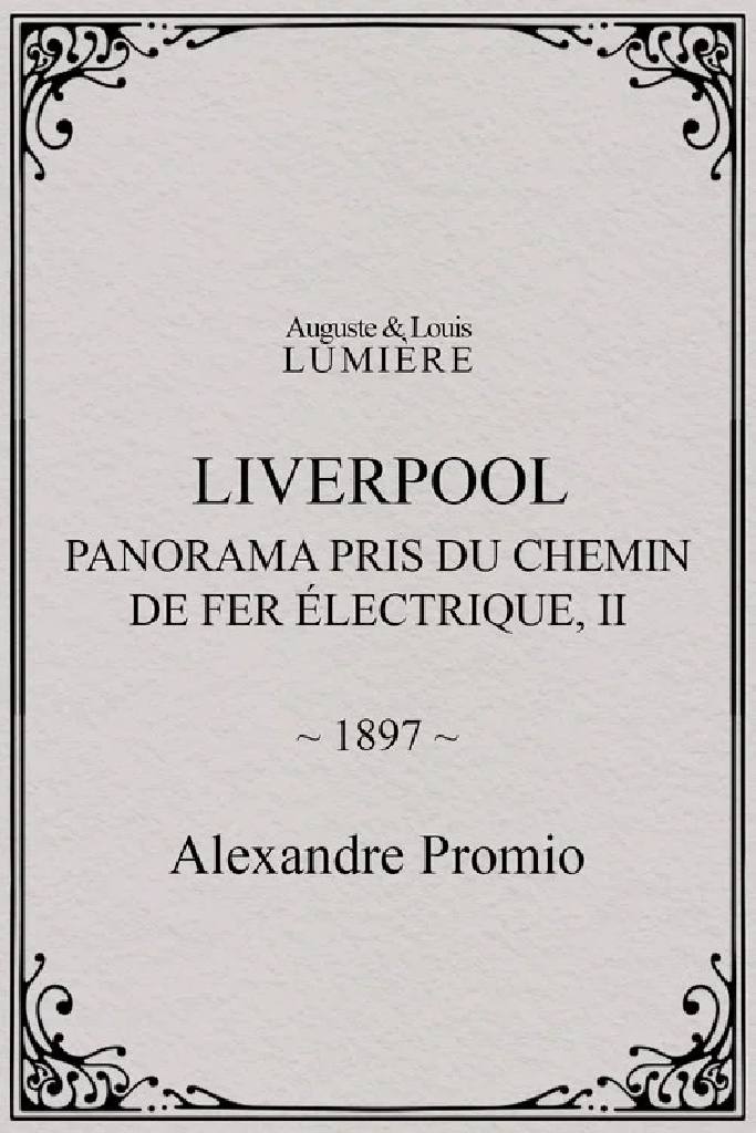 Liverpool, panorama pris du chemin de fer électrique, II