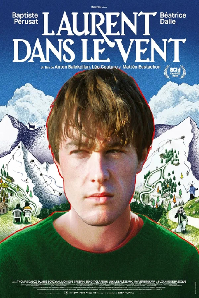 Laurent dans le vent