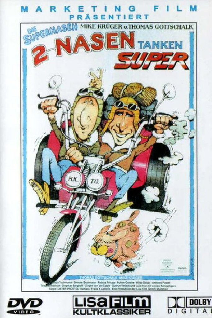 Zwei Nasen tanken Super