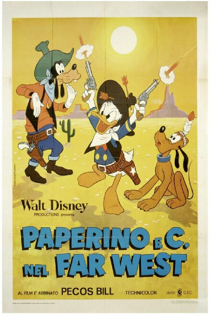 Donald Duck Goes West