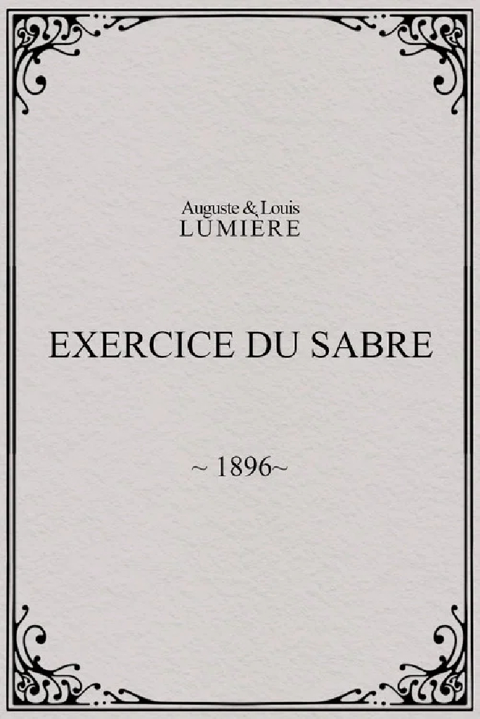 Exercice du sabre