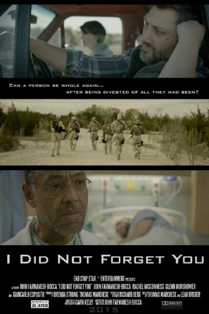 I Did Not Forget You