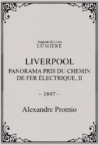 Liverpool, panorama pris du chemin de fer électrique, II