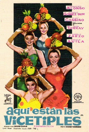 ¡Aquí están las vicetiples!