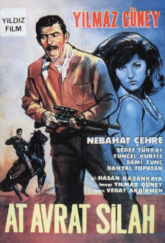 Женщина, лошадь и ружье