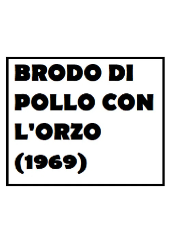 Brodo di pollo con l'orzo