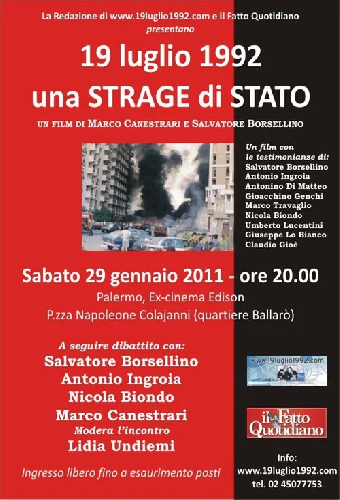 19 luglio 1992 – Una strage di Stato