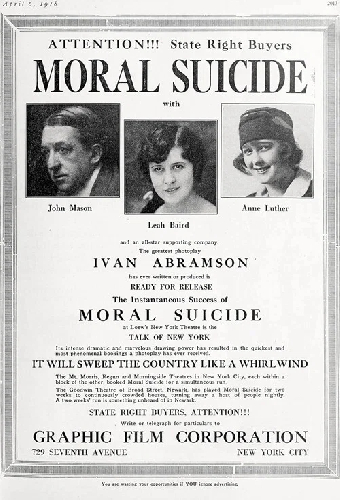 Moral Suicide