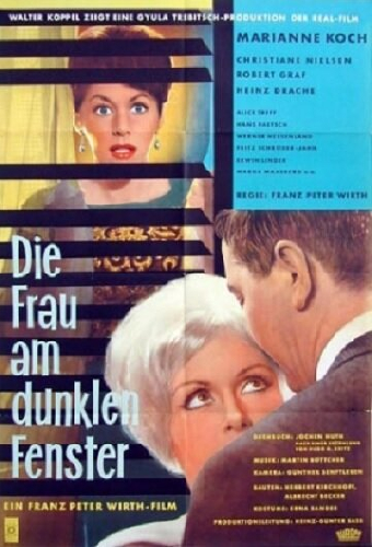 Die Frau am dunklen Fenster