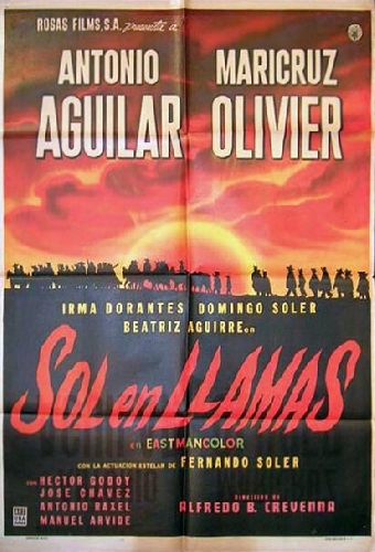 Sol en llamas
