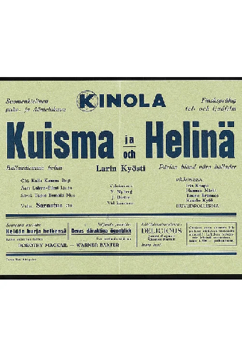 Kuisma ja Helinä