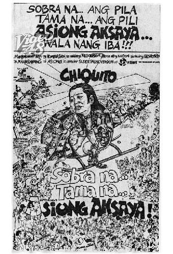 Sobra Na, Tama Na, Asiong Aksaya