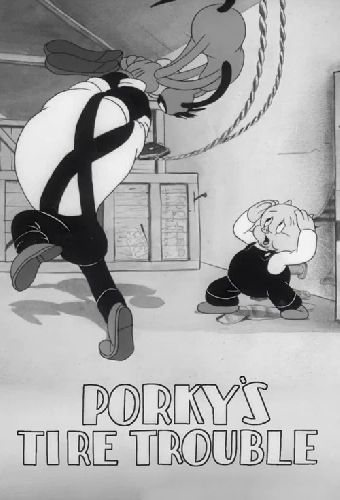Porky's Tire Trouble