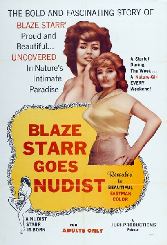 Блейз Старр отправляется на нудистский пляж