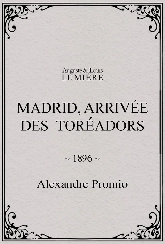 Madrid, arrivée des toréadors