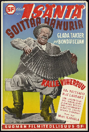 Isäntä soittaa hanuria
