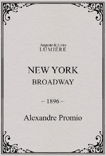 New York, Broadway