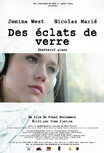 Des éclats de verre