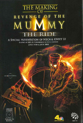 The making of Revenge of the Mummy - The Ride