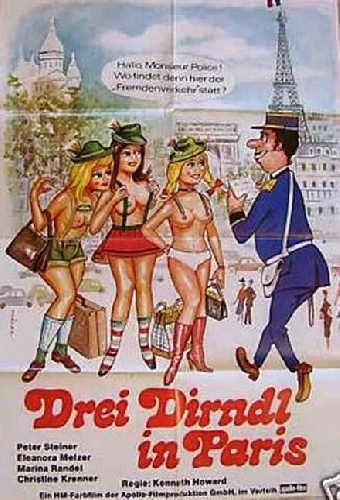 Три девушки в Париже