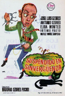 Suspendido en sinvergüenza