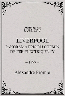 Liverpool, panorama pris du chemin de fer électrique, IV