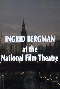 Ingrid Bergman at the National Film Theatre