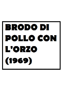 Brodo di pollo con l'orzo