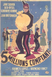 Cinq millions comptant
