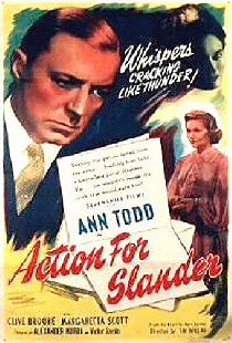 Action for Slander