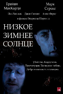 Низкое зимнее солнце