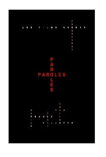 Paroles, paroles