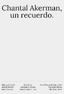Chantal Akerman, un recuerdo