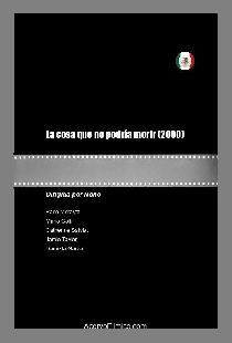 La cosa que no podría morir