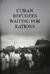Cuban Refugees Waiting for Rations