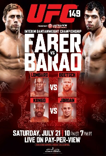 UFC 149: Faber vs. Barao