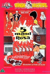 5 mand og Rosa